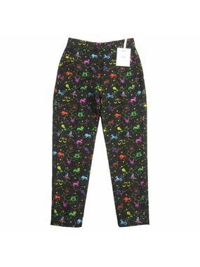 Dior Zodiac Pixel Constellation All Over Pattern Pants Jacquard Black